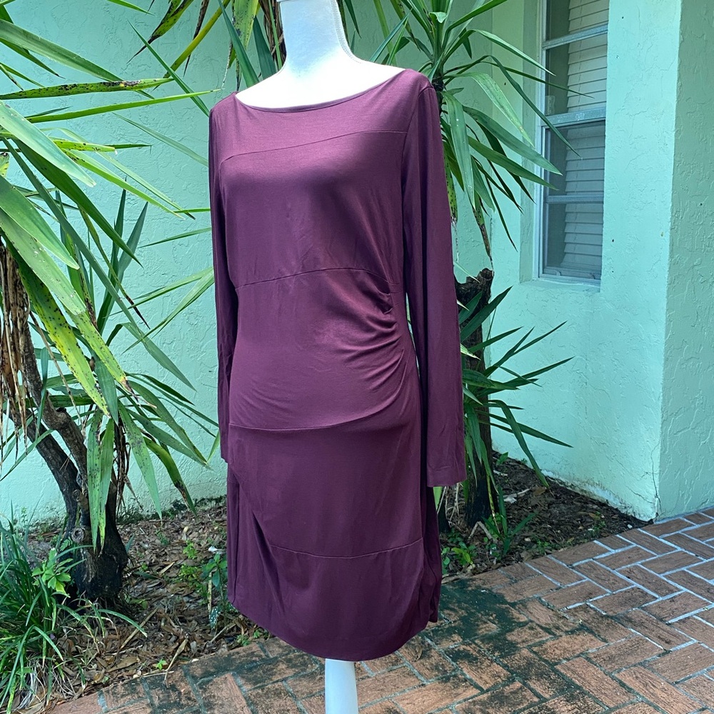 Diane Von Furstenberg Tshirt Ruched Dress